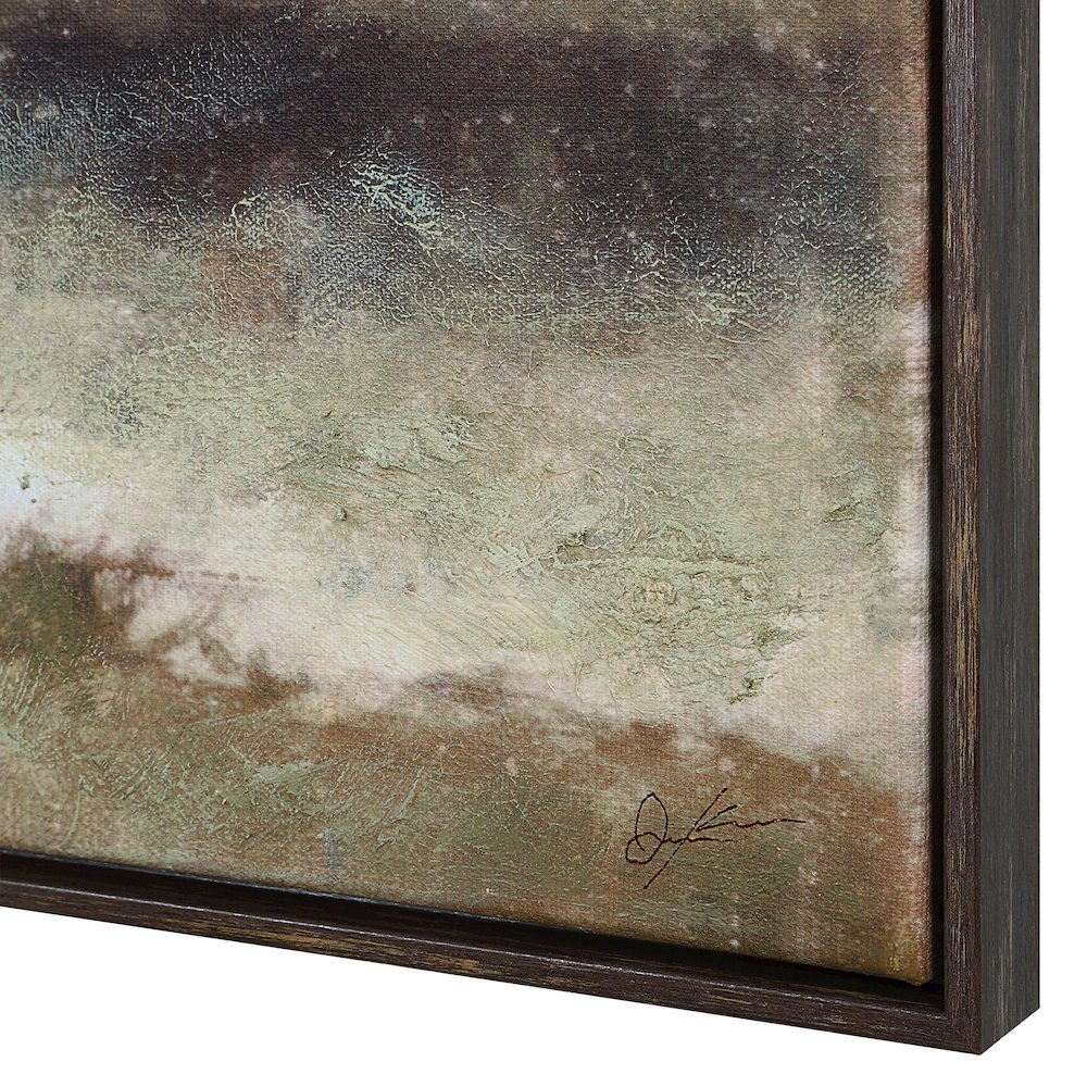 Dulcedo 30" H x 55" W Canvas Art, Brown. Picture 4