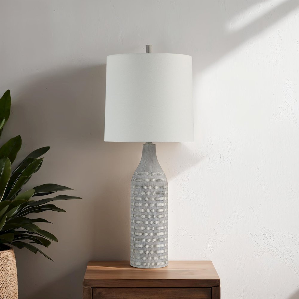 Baracoa 33.5" Height Table Lamp, Cream. Picture 2