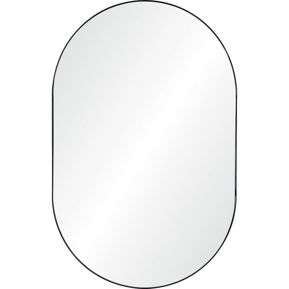 Webster 26 in. x 40 in. Oval Framed Mirror. Picture 1