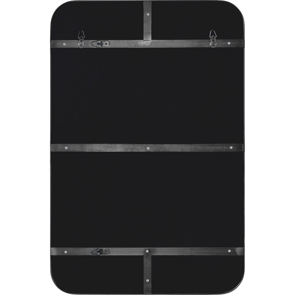 Edwin 24 in. x 36 in. Rectangular Framed Mirror. Picture 4