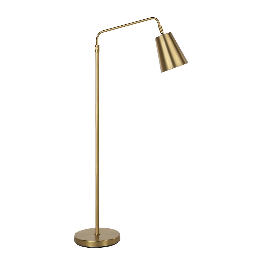 Vidura 47.5" Height Floor Lamp, Yellow. Picture 5