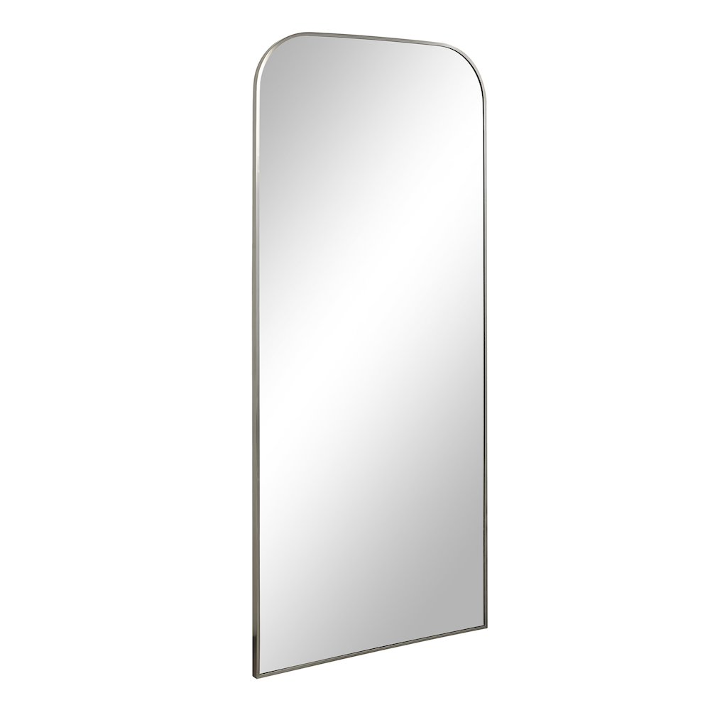 Samia 72" H x 30" W Wall Mirror, Grey. Picture 3