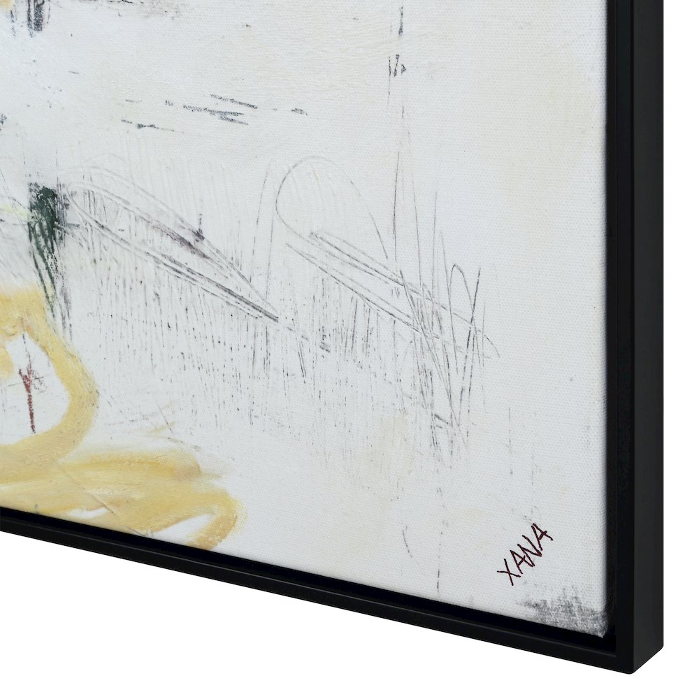 Cinta 50" H x 40" W Canvas Art, Grey. Picture 4
