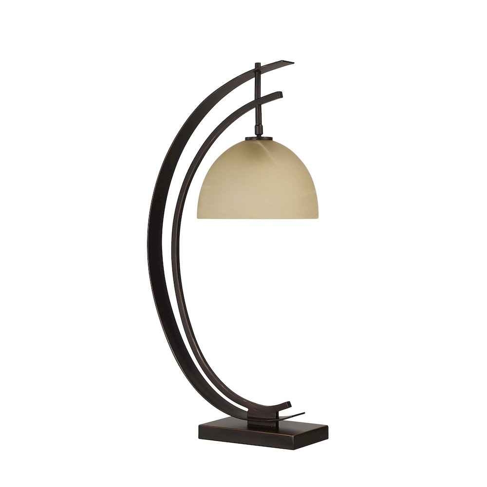 Pervinca 28.125" Height Table Lamp, Brown. Picture 1