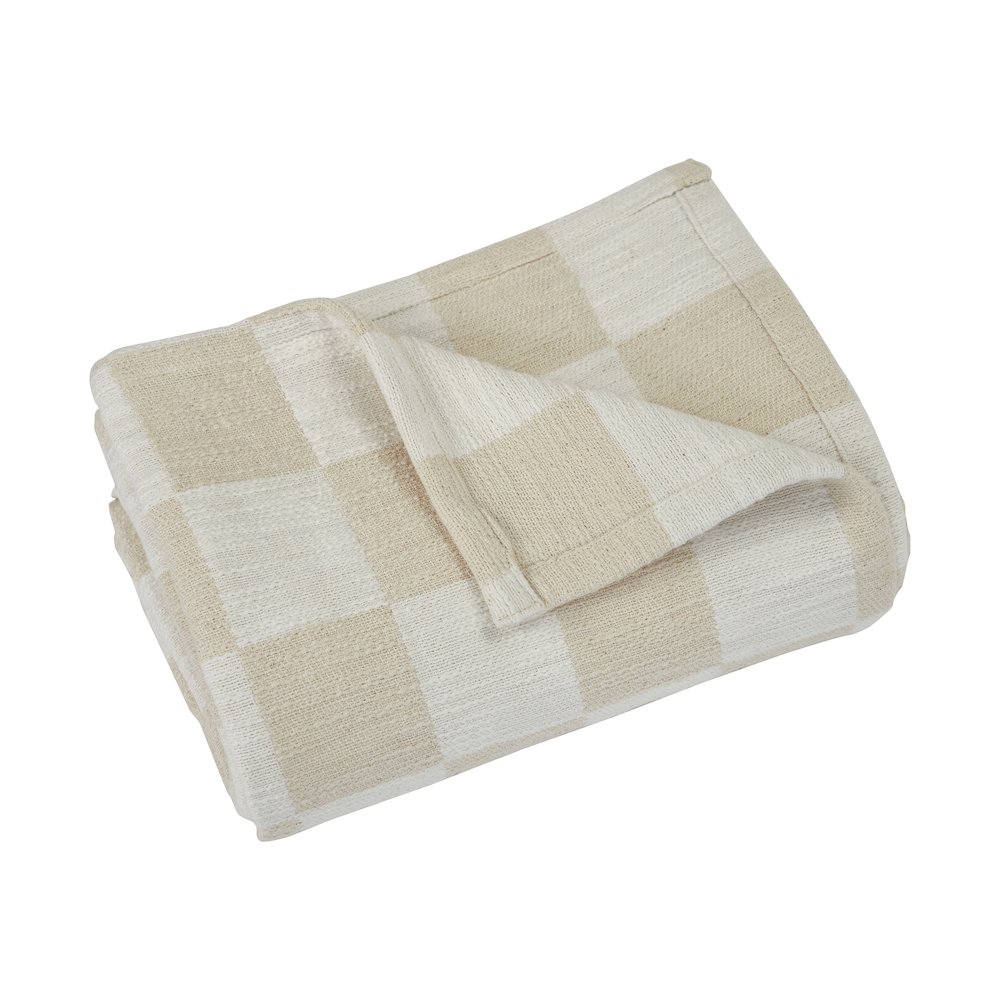 Grandi 70X50 Throw, Ivory. Picture 6