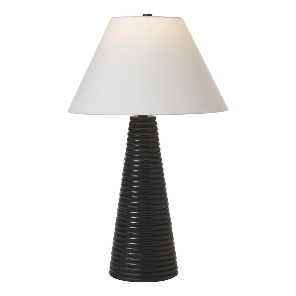 Kailua 26.5" Height Table Lamp, Black. Picture 4