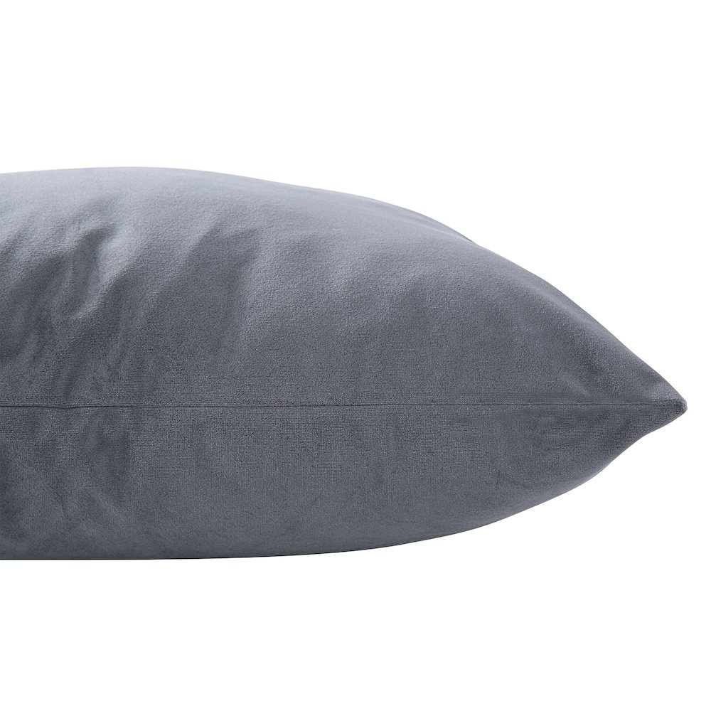 Anemone 20X20 Indoor Pillow, Slate Grey. Picture 6