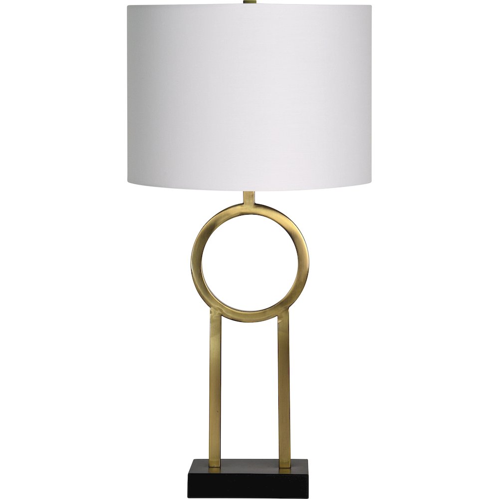 Burlington 28.5" Length Table Lamp, Brass. Picture 4