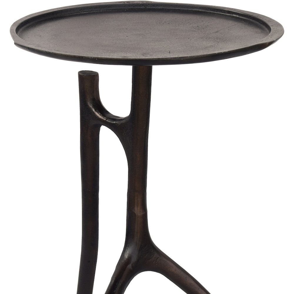 Maadi Plated and Aluminium Bronze side table. Picture 4