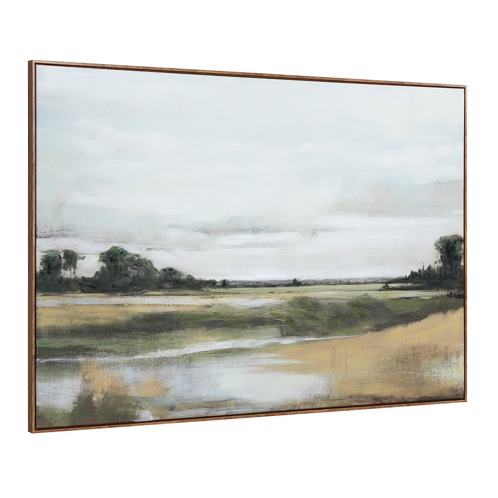 Arcos 40" H x 60" W Canvas Art, Beige. Picture 2