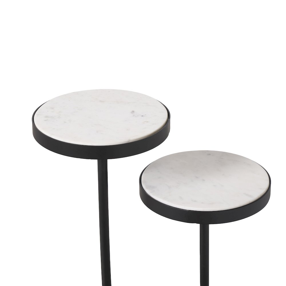 Ambra 25" Height Table, Black. Picture 6