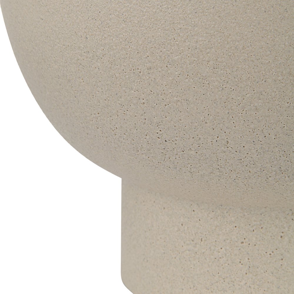 Lamoureux Vase In Cream Color. Picture 5