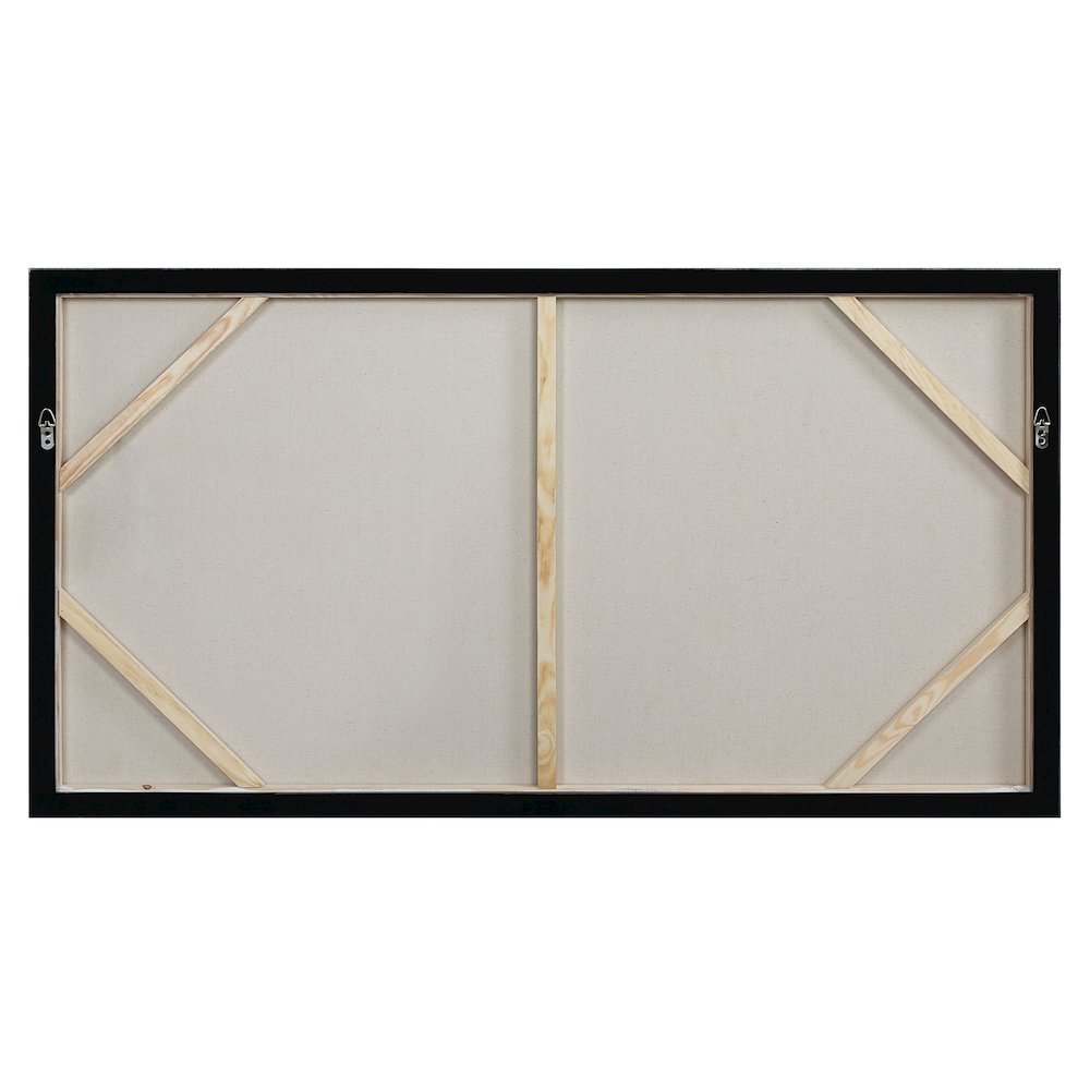 Paz 30" H x 55" W Canvas Art, Blue. Picture 3