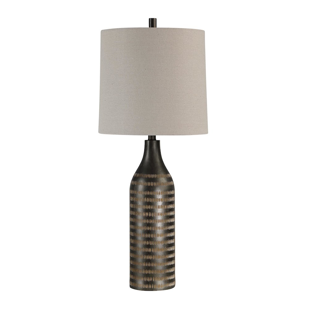 Azzurra 33.5" Height Table Lamp, Brown. Picture 1