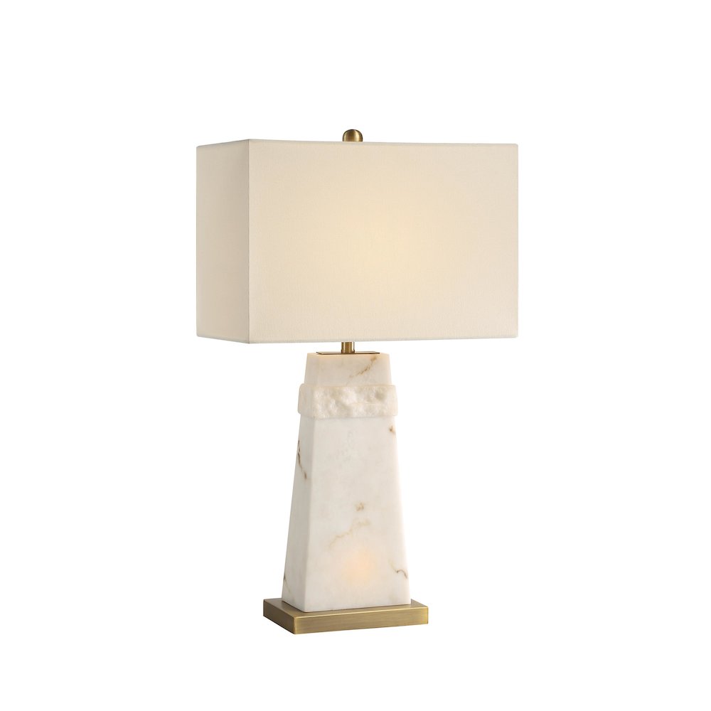 Nisrine 28" Height Table Lamp, Cream. Picture 6