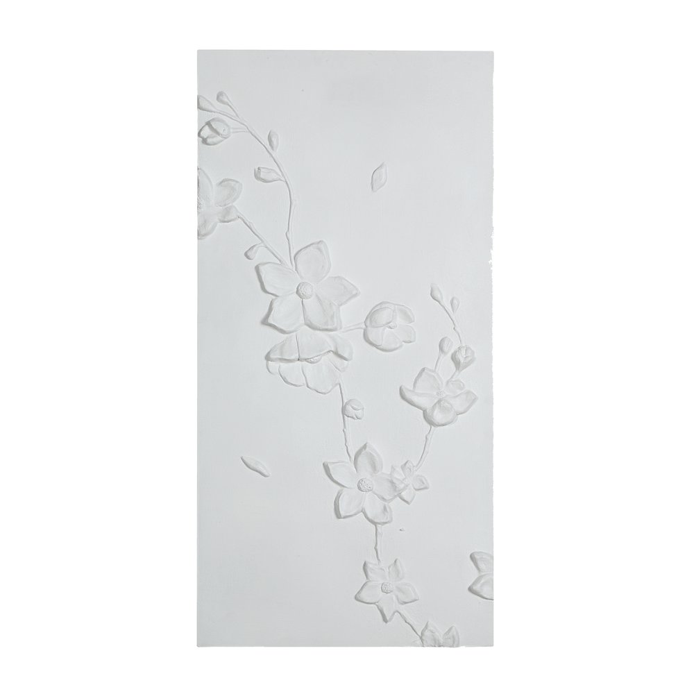 Beaudelaire 20" Wide Wall Decor, Matte White. Picture 12
