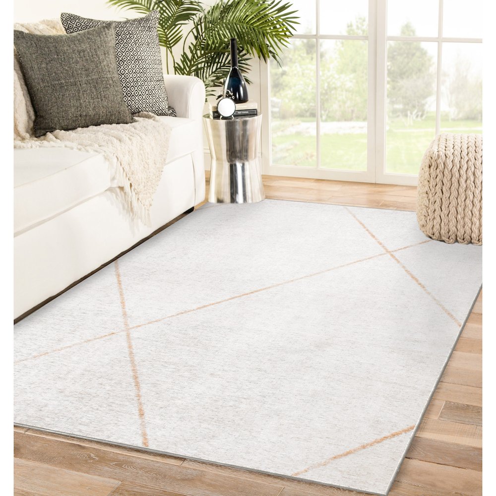 FALLON IVORY/ BEIGE 3 x 10 Indoor Rug. Picture 7