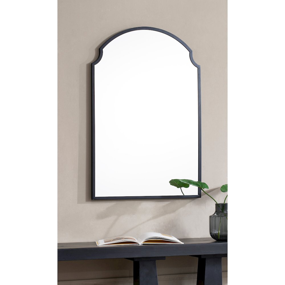 Asmara 36 x 24 Arch
Rectangular Framed Mirror. Picture 2