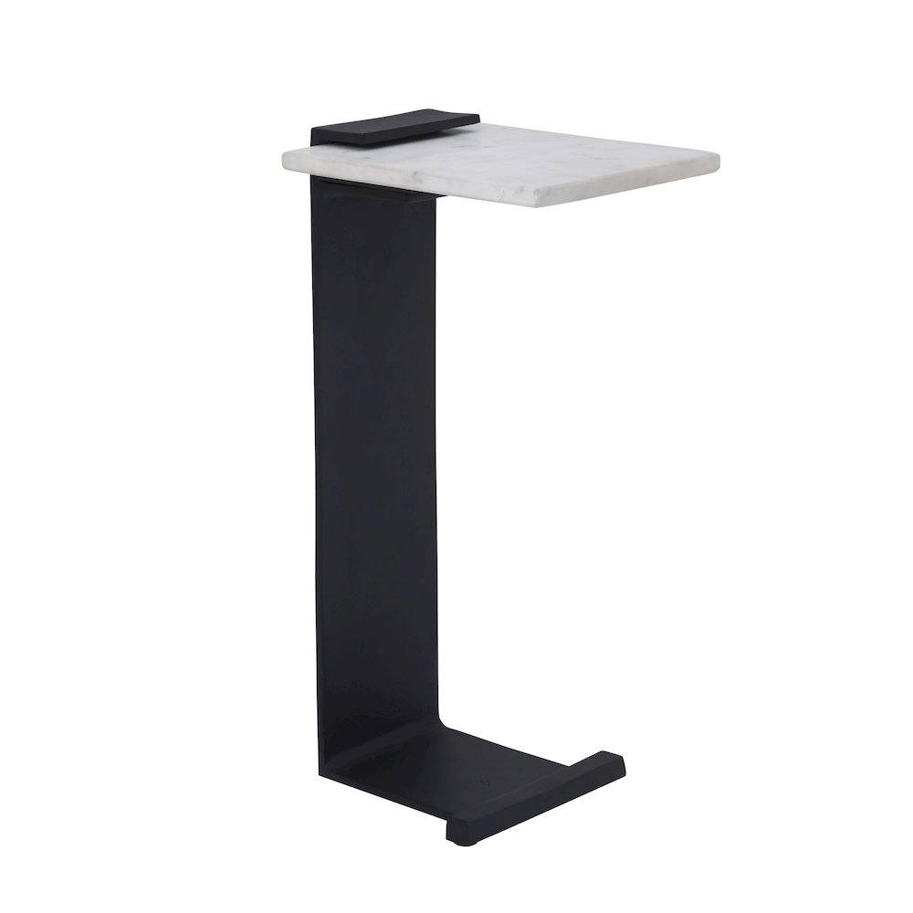 Dorville Side Table In Black Color. Picture 1