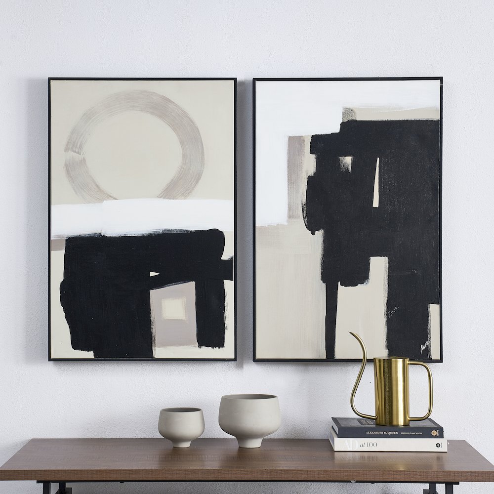 Telesto Canvas Wall Art, Set of 2. Picture 2
