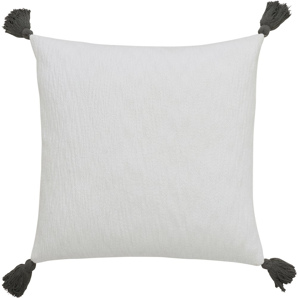 Julianne 22X22 Indoor Pillow, White. Picture 1
