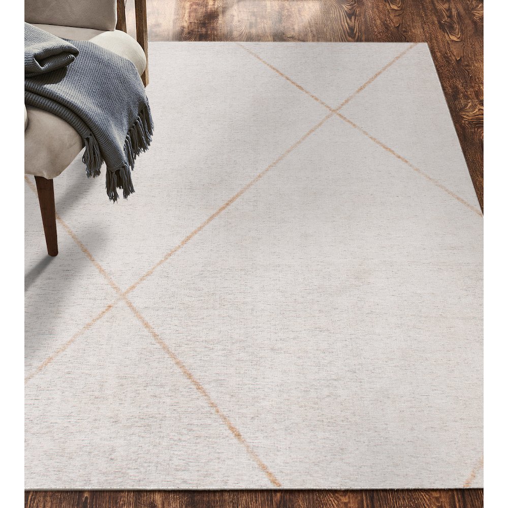 FALLON IVORY/ BEIGE 3 x 10 Indoor Rug. Picture 6
