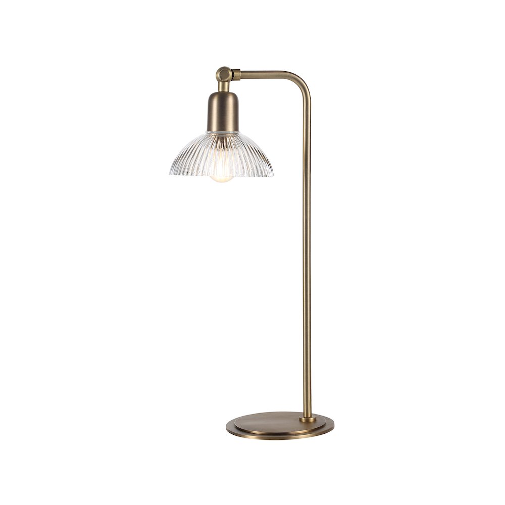 Samos 20.75" Height Table Lamps, Antique Brushed Brass. Picture 5