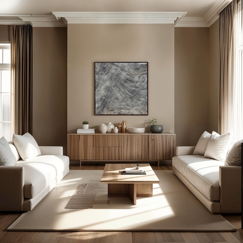 Drift 40" H x 40" W Canvas Art. Picture 2