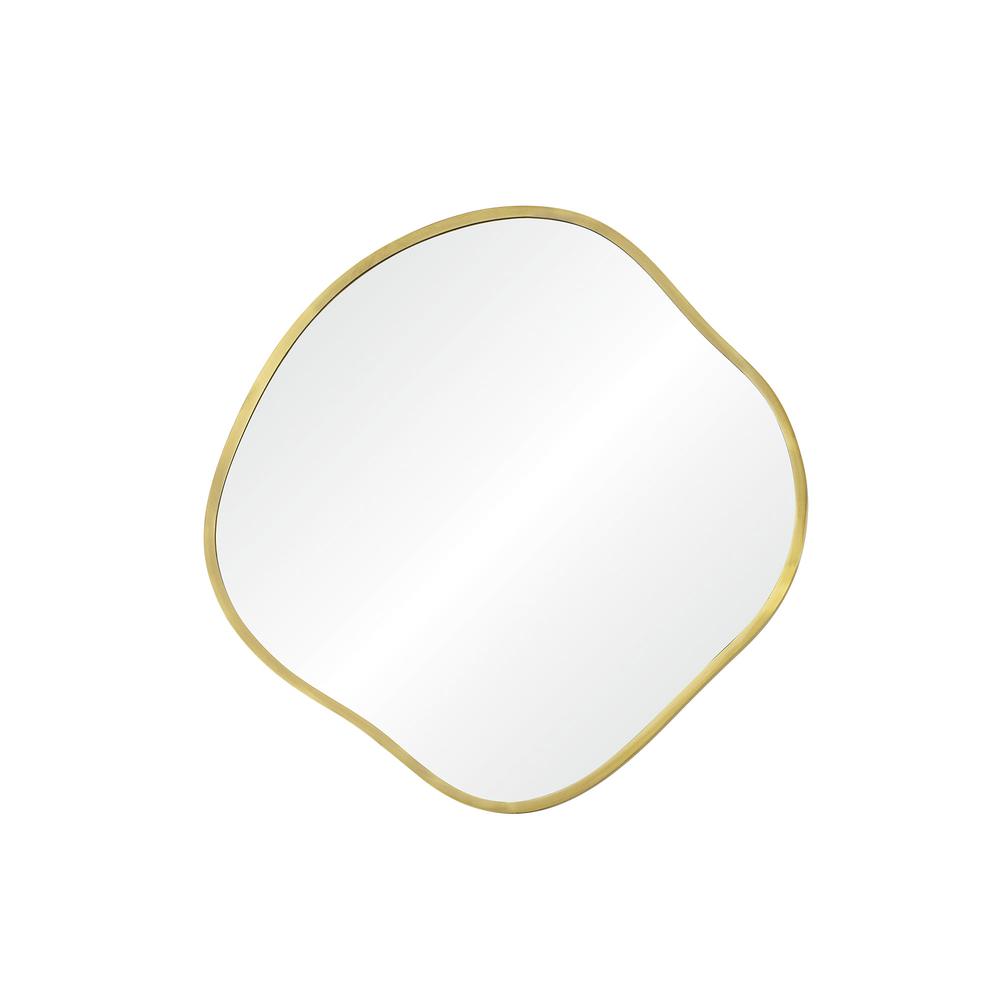 Nucleus 36/24/16 x 36/24/16 Round,Irregular Framed Mirror. Picture 2