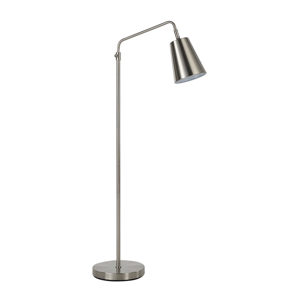Norwich 47.5" Height Floor Lamp, Grey. Picture 1