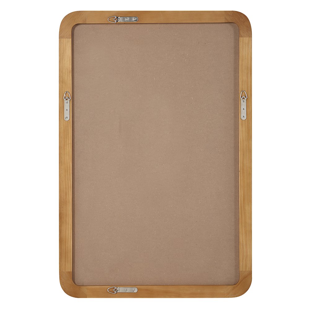 Tillie 36" H x 24" W Wall Mirror, Beige. Picture 4