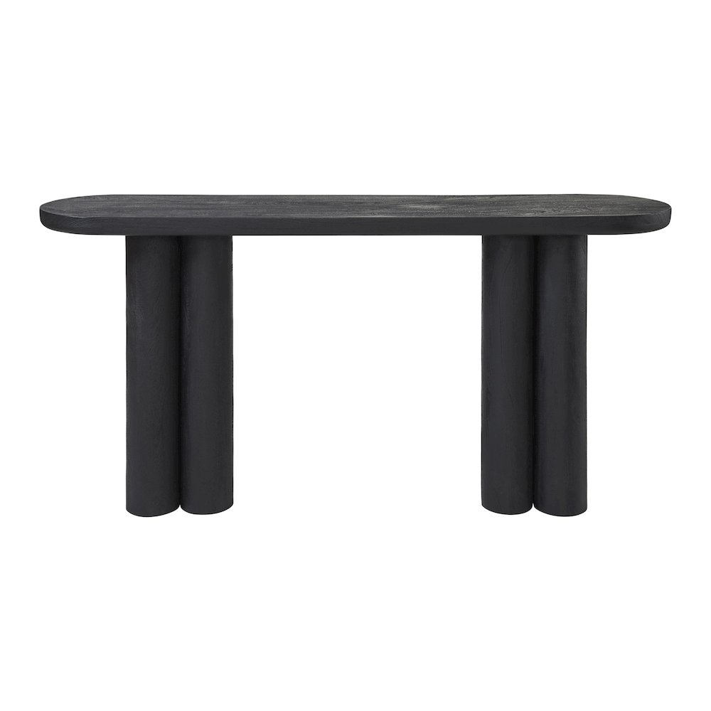 Dayna Console Table In Black Color. Picture 1