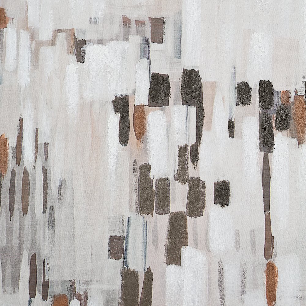 Malva 40" H x 40" W Canvas Art, Beige. Picture 6