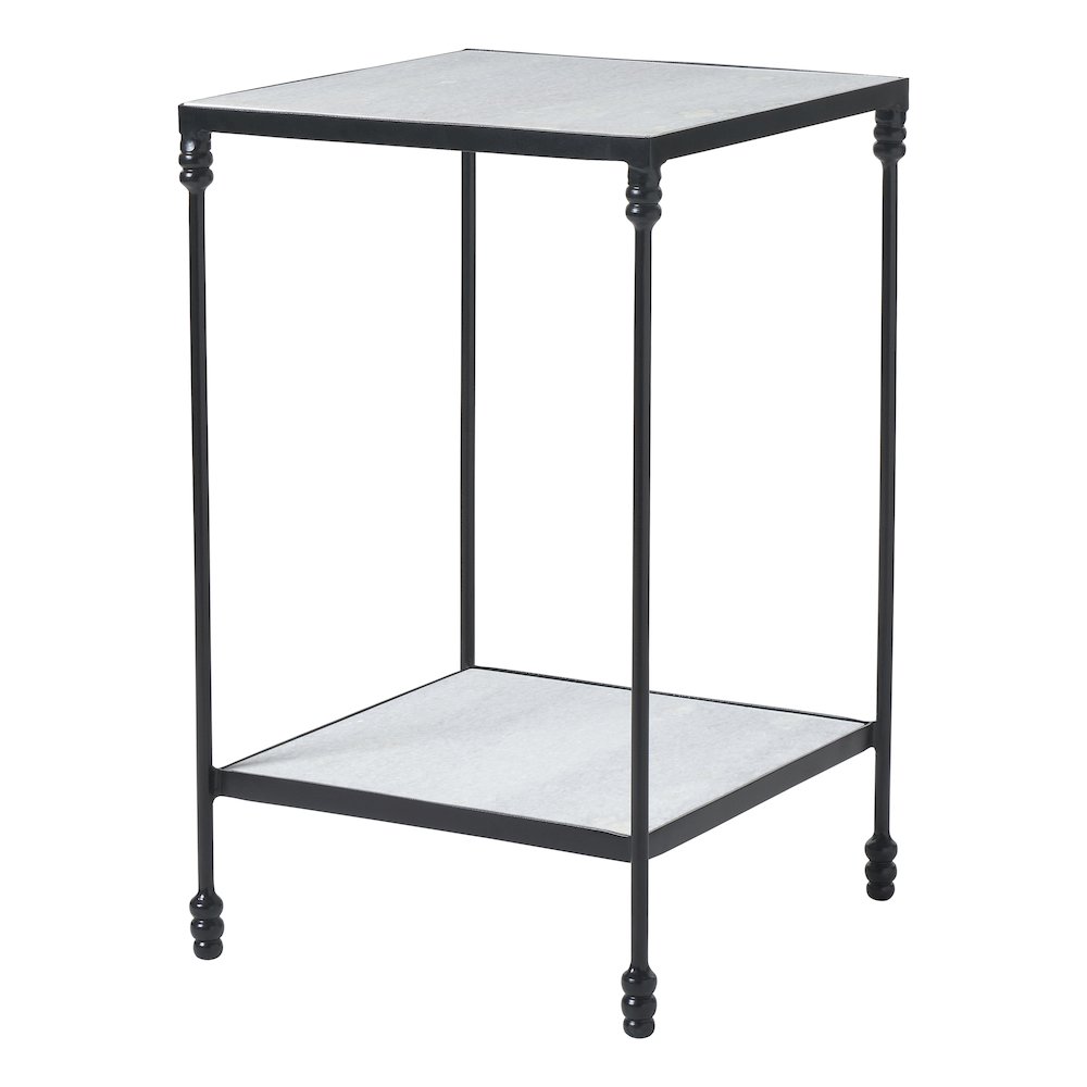 Giulia 24" Height Table, White. Picture 1