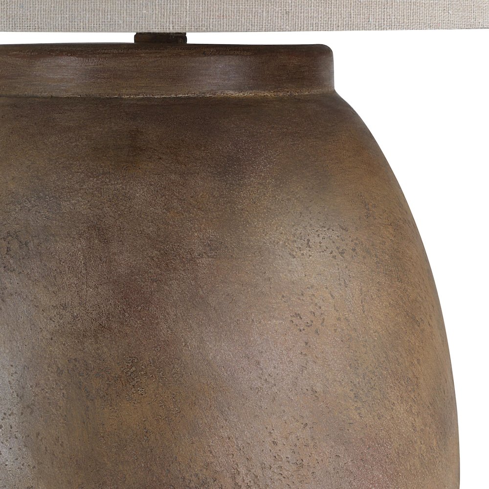 Naima 31" Height Table Lamp, Brown. Picture 4
