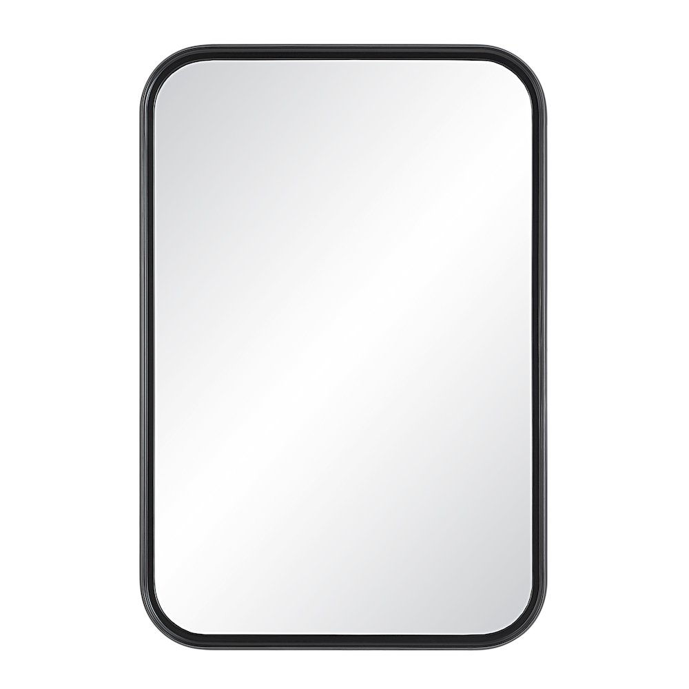 Kaja Wall Mirror In Black Color. Picture 1