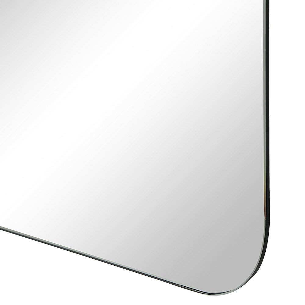 Chania 36" H x 24" W Wall Mirror, Grey. Picture 5