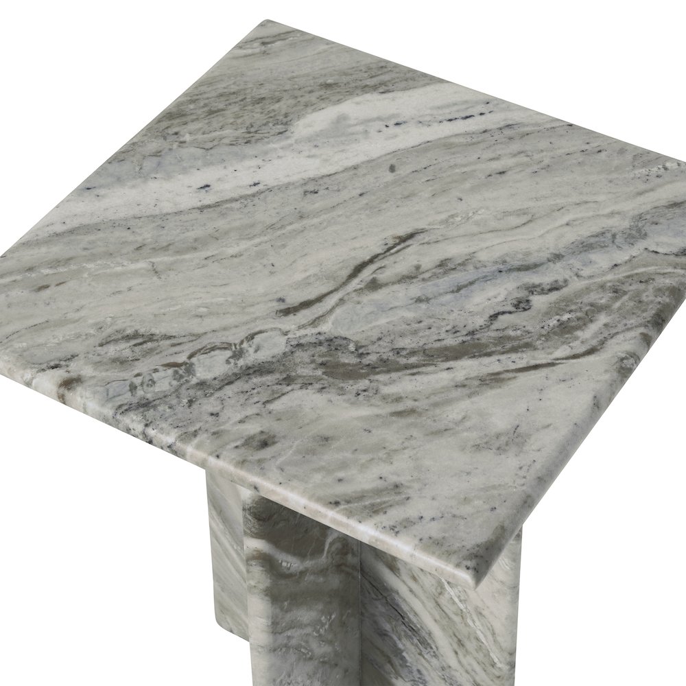 Grayson 20" Height Table, Grey. Picture 5