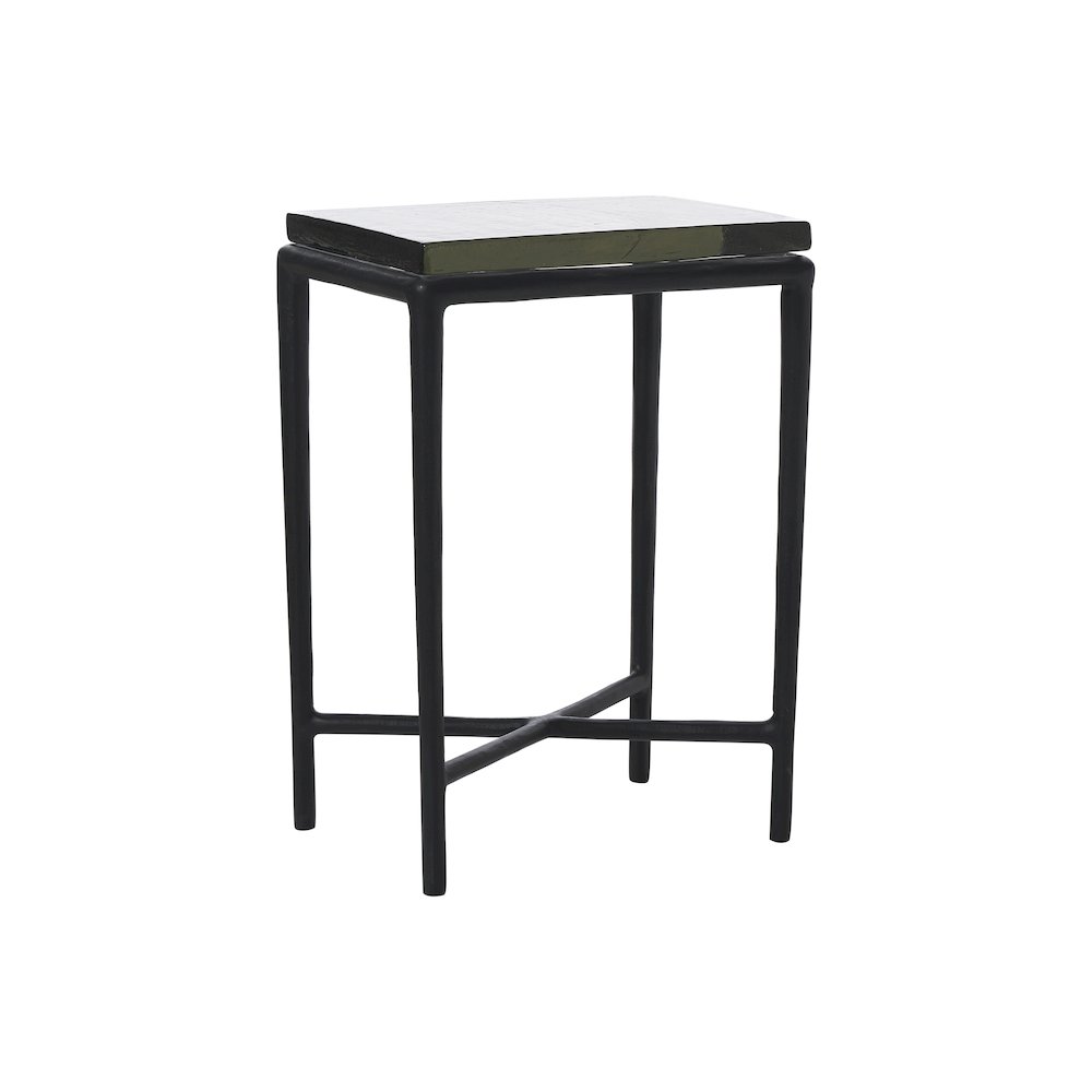 Aria Side Table In Black Color. Picture 3