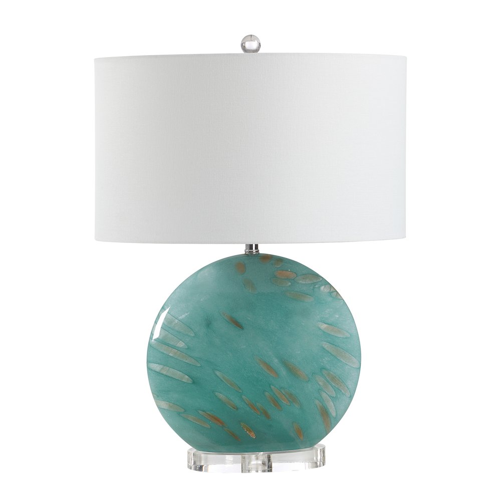 Poppi 24.0" Height Table Lamps, Green. Picture 1