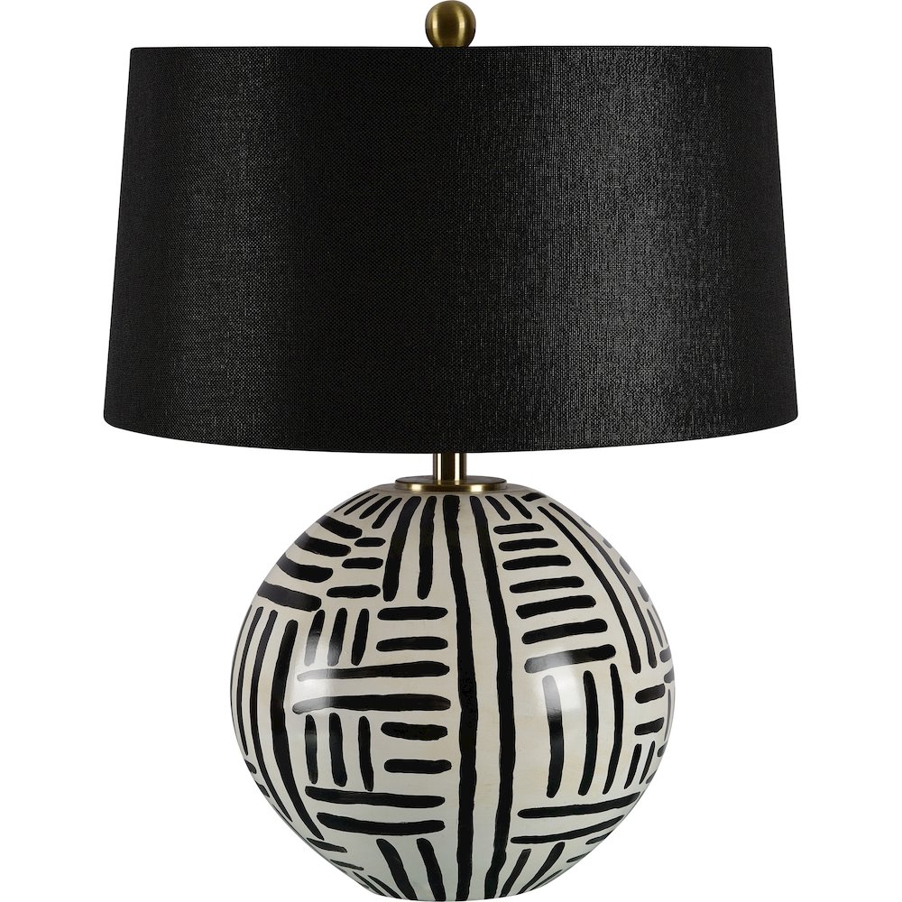 Milka 1-Light 24.5" Table Lamp with Shade. Picture 5