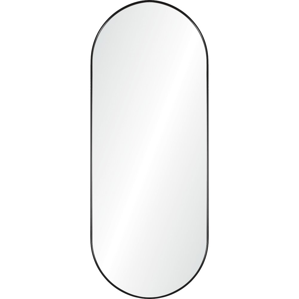 Ammar 24 x 60 Pill Ractangular Framed Mirror. Picture 1