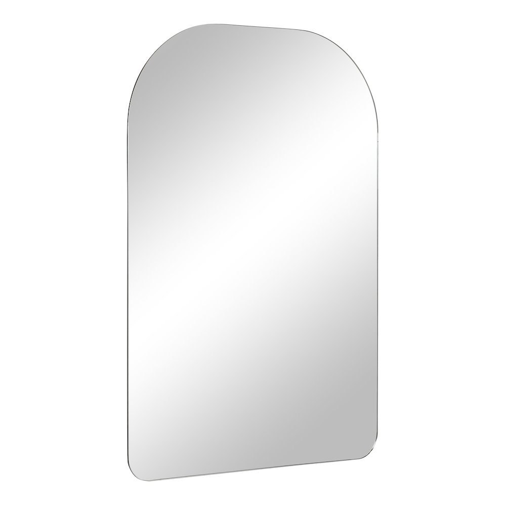 Chania 36" H x 24" W Wall Mirror, Grey. Picture 3
