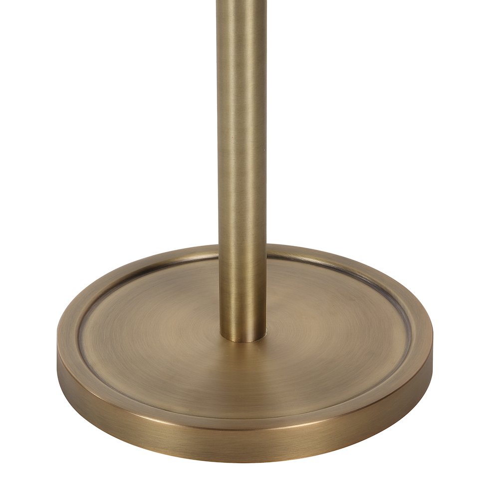 Cos 45-60" ADJ Height Floor Lamp, Dark Antique Brushed Brass. Picture 4