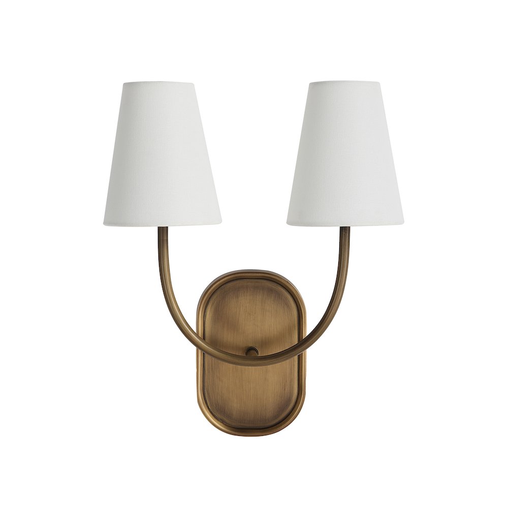 Maddie 15.5" Height Wall Sconce, Yellow. Picture 1