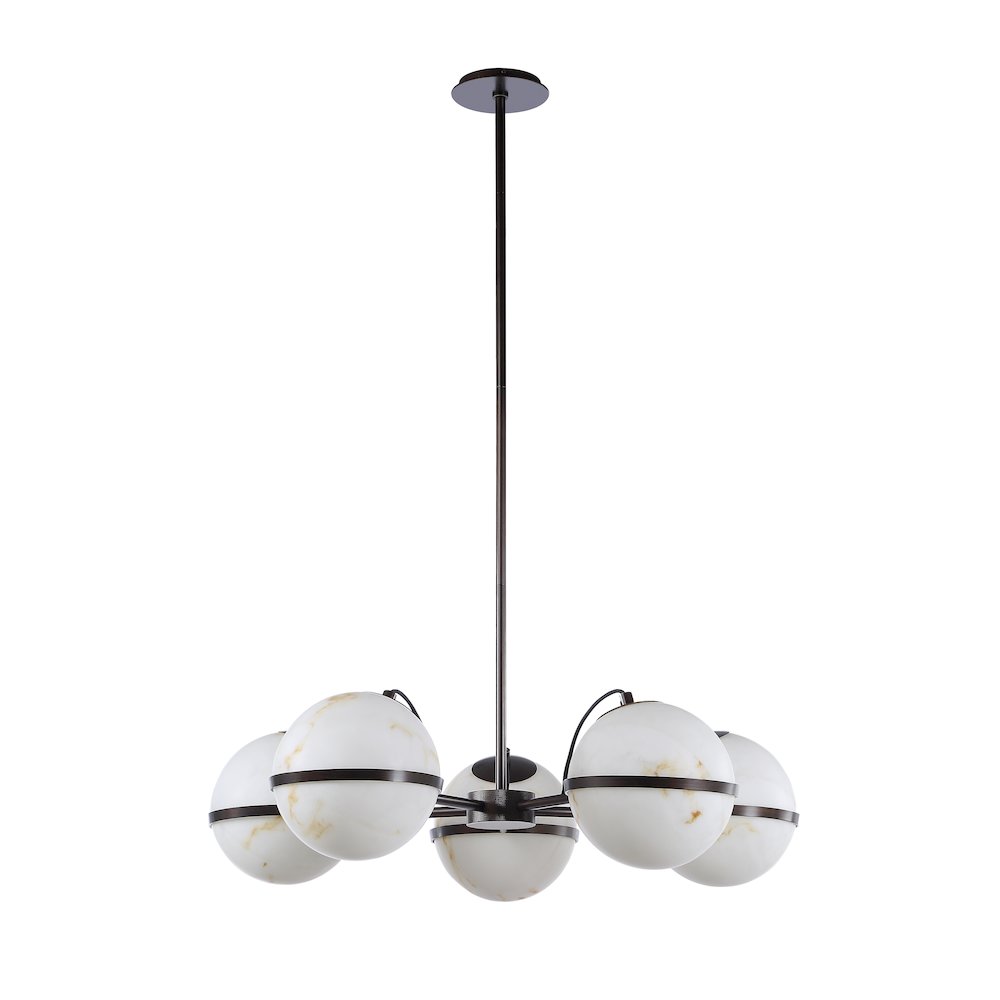 Roca 69.25" Height Ceiling Fixture, Dark Antique Bronze. Picture 7