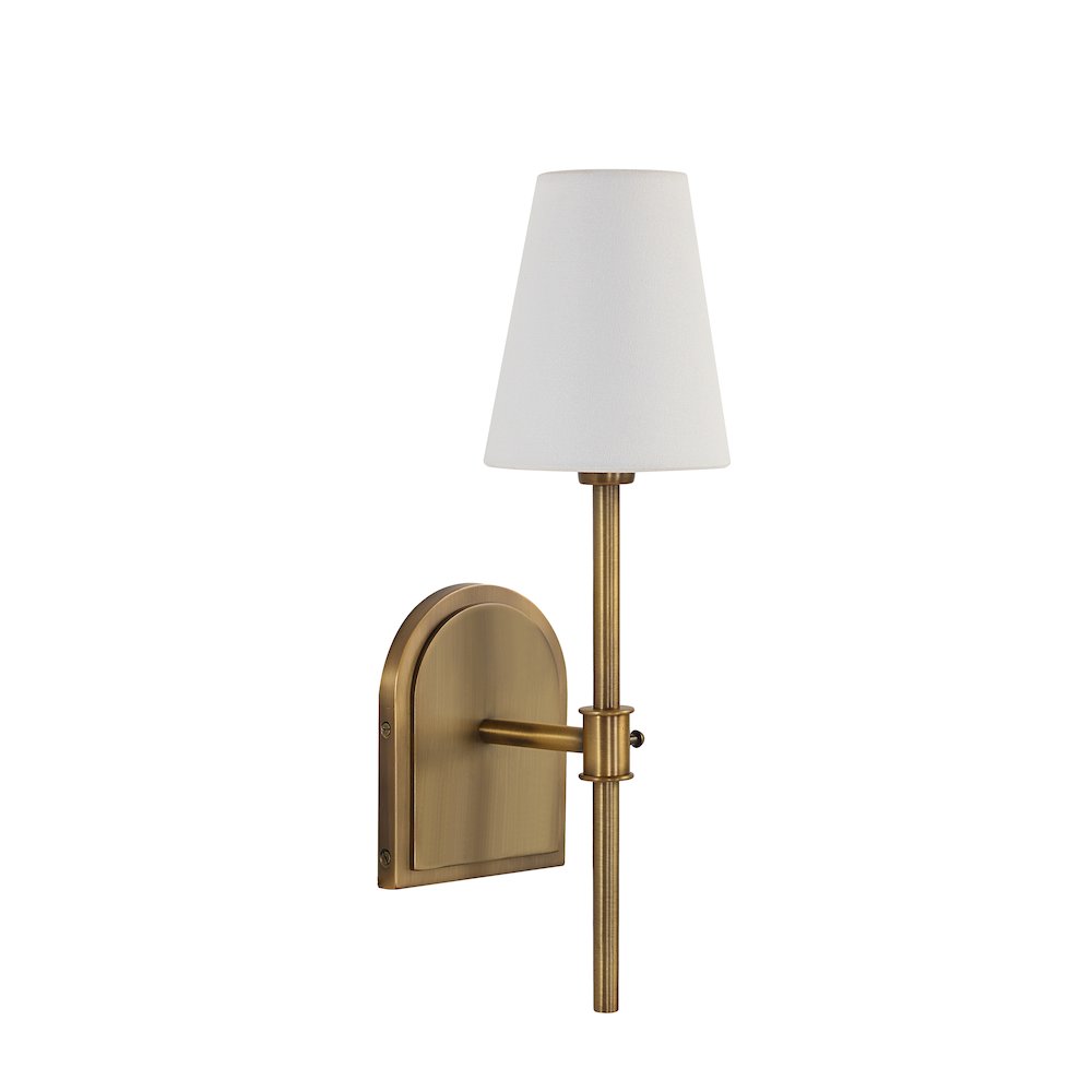 Montreux 17.38" Height Wall Sconce, Yellow. Picture 3
