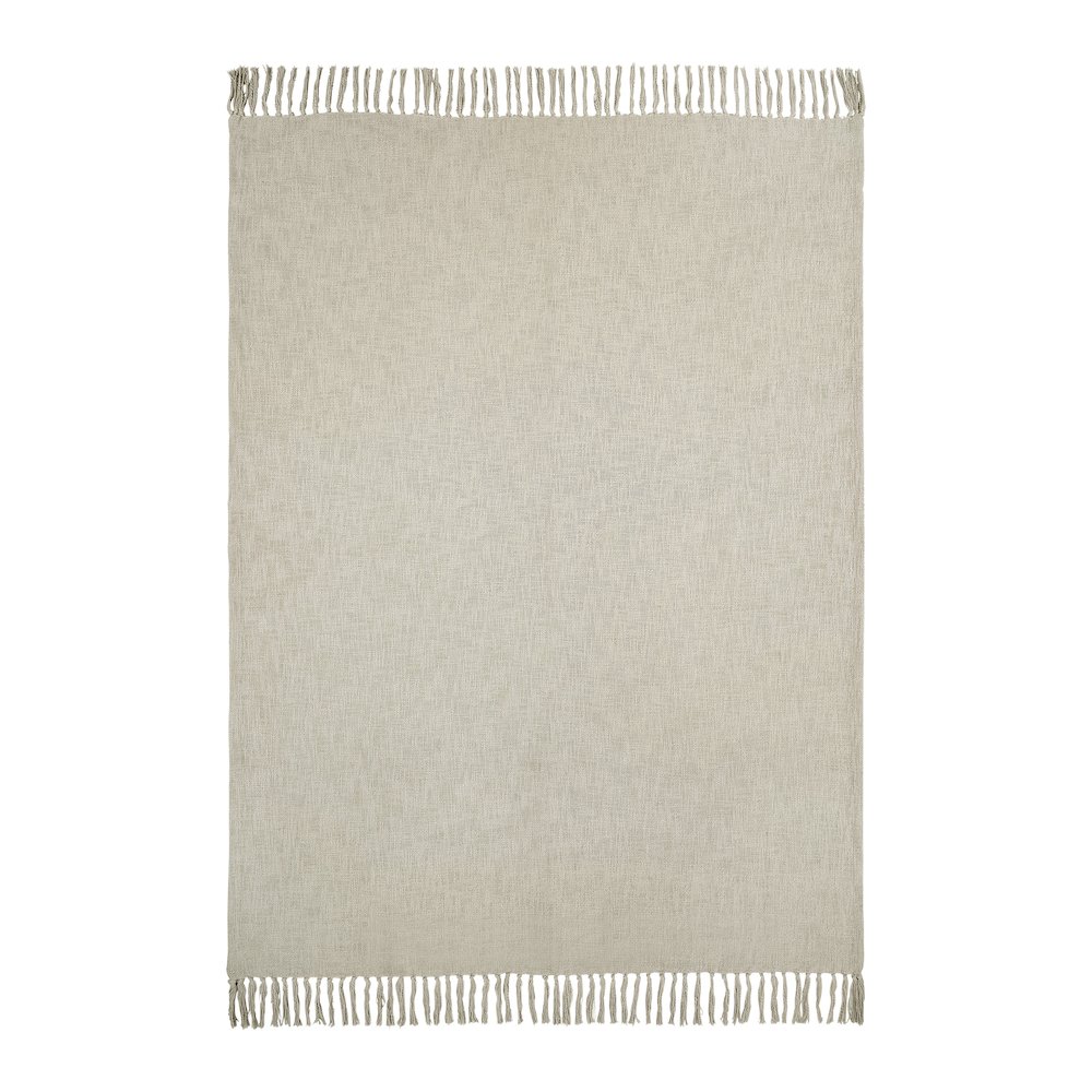 Curtis 70X50 Throw, Beige. Picture 1