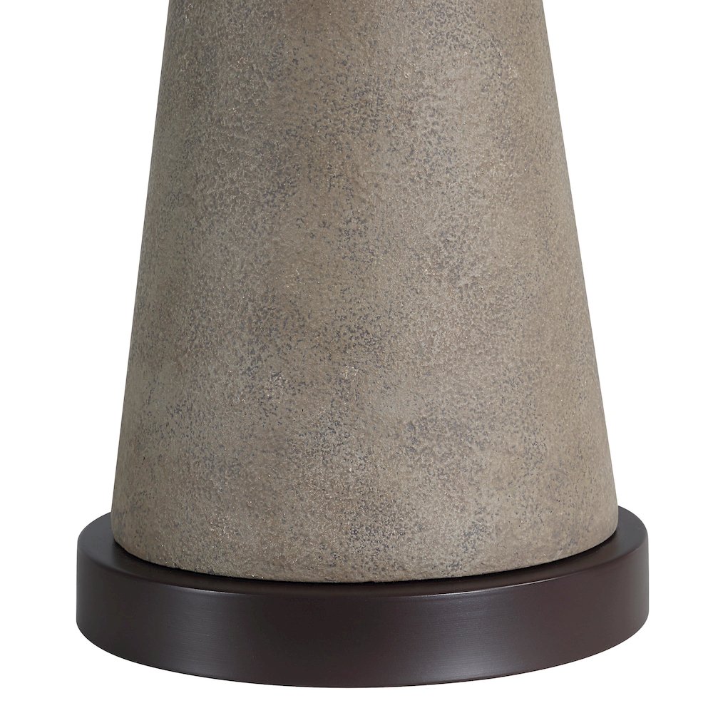Lourdes 29.25" Height Table Lamp, Brown. Picture 4