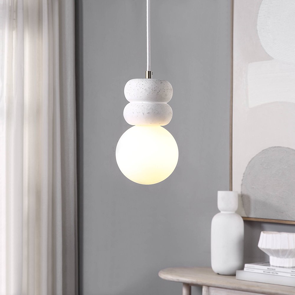 Candra 1 Light Ceiling Fixture. Picture 2
